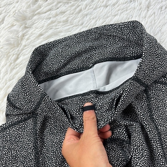 Lululemon Tight Stuff Tight II Chakra Print Alpine White Black - Picture 4 of 7